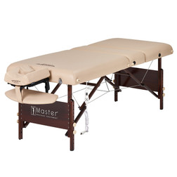 Master Massage Portable Salon Table, DEL RAY 30" + Therma-Top, Full View
