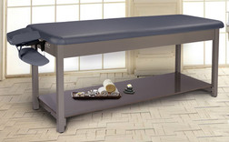 Master Massage Stationary Massage Table, BAHAMA, 30", Open Storage Shelf to Conveniently Store Towels, Linens, and Accessories