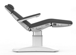 ORBIS Single Pedestal Electric Dermatology Examination Chair side view