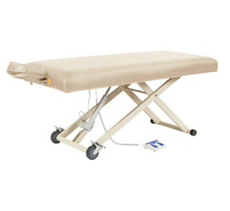 Electric Lift Massage Table flat, beige