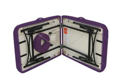 Custom Craftworks Portable Massage Table, Challenger, bottom of the Table Custom Craftworks Portable Massage Table, Challenger, bottom of the Table