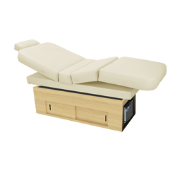 Touch America SANYA POWER TILT Treatment Table with hot towel cabinet