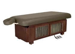 Oakworks Spa Flat Top Massage Table, CELESTA, Wooden Cabinet with optional headrest