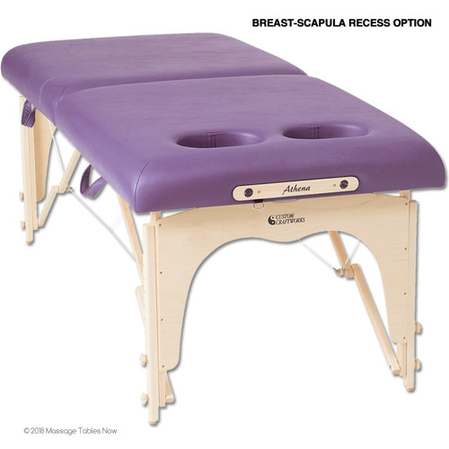 Custom Craftworks ATHENA Portable Massage Table Massage Tables Now