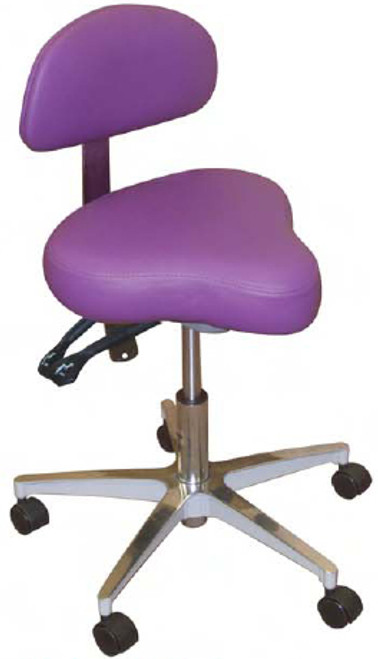 Galaxy Mfg Medical Stool Bicycle Seat, 1150, Three Way Adjustable