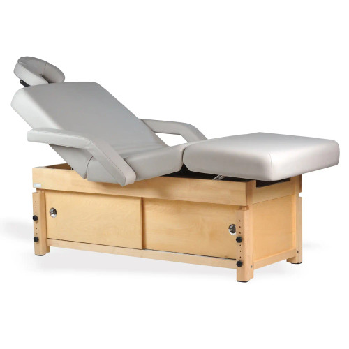 Touch America SONDI Treatment Table, Sturdy Manual Adjustable Back and Knee Section