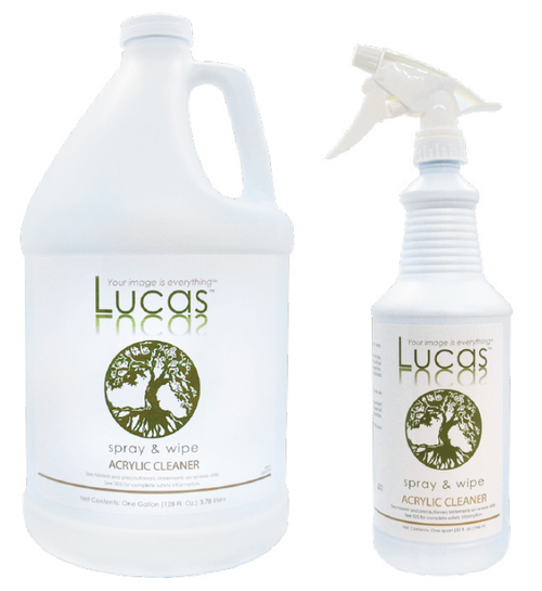 Lucas Acrylic Cleaner for Tanning Beds