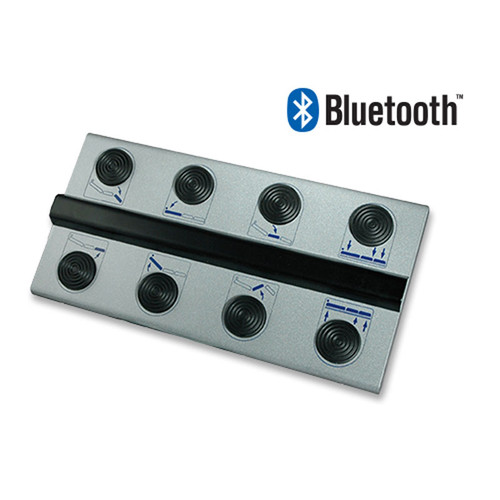 Silhouet-Tone Bluetooth Foot Remote Control + Memory, Elite Platinum