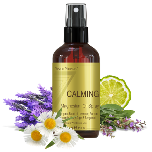 Seven Minerals, Calming Magnesium Spray, 4 fl oz