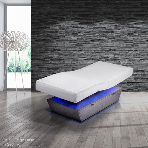 BAJA ADA-Compliant Spa Treatment Table Edge Base in a spa