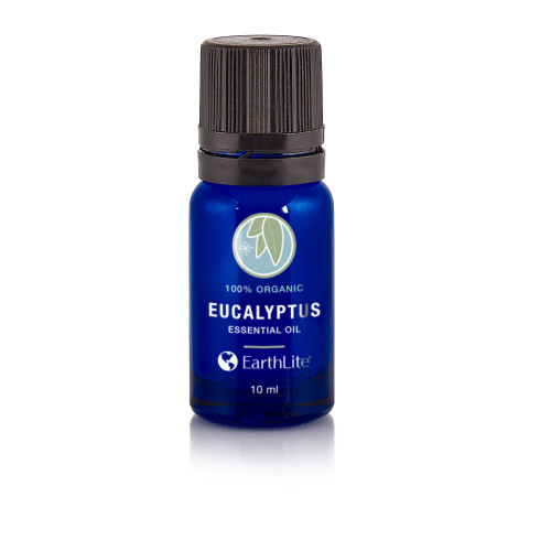 Earthlite Organic Essential Oils Single-Note, 10ml, EUCALYPTUS