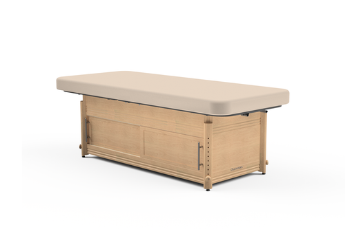 Oakworks Massage Table, Manual Adj Flat Top, CLINICIAN