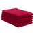 ERC Cotton Terry Towels, 16x27, Heavyweight, Premium, Red