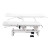 DIR Electric Massage/Treatment Table, MAR EGEO, White, Height Adjustment in Flatbed Position