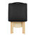 Master Massage Therapist Stool, Wooden, Folding, Black, Folded