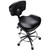 Comfort Soul LUXE Provider Chair, Black, Top View 