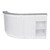 DIR JANUS Module Display Reception Counter white with extra cabinets