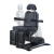 DIR Electric Podiatry Chair, LIBRA, Black, Manually Adjusted 180 Degree Rotating Seat