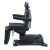 DIR Electric Podiatry Chair, LIBRA, Black, Side View