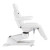 DIR Electric Podiatry Chair, PAVO, White, Side ViewBackrest Adjustment