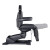 DIR Electric Plastic Surgery Chair, PAVO, Black, Legrest Adjustment