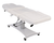 NATURA White Hydraulic Facial Bed, 2206A bed position with arms raised