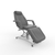 NATURA Facial Bed, Hydraulic Lift gray