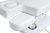 SERENADE Double Pedestal Luxury Massage Table armrest closeup