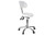 Silverfox Backed Therapist Stool, ComfortLift side view