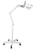 Wheeled Silverfox Magnifying Lamp, 1006 with light on and cover open