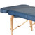 Earthlite Massage Table Footrest Extension, Mystic Blue Close-up