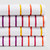 Pre-Laundered Premium Striped Pool Towels – 30" x 60", sunrise