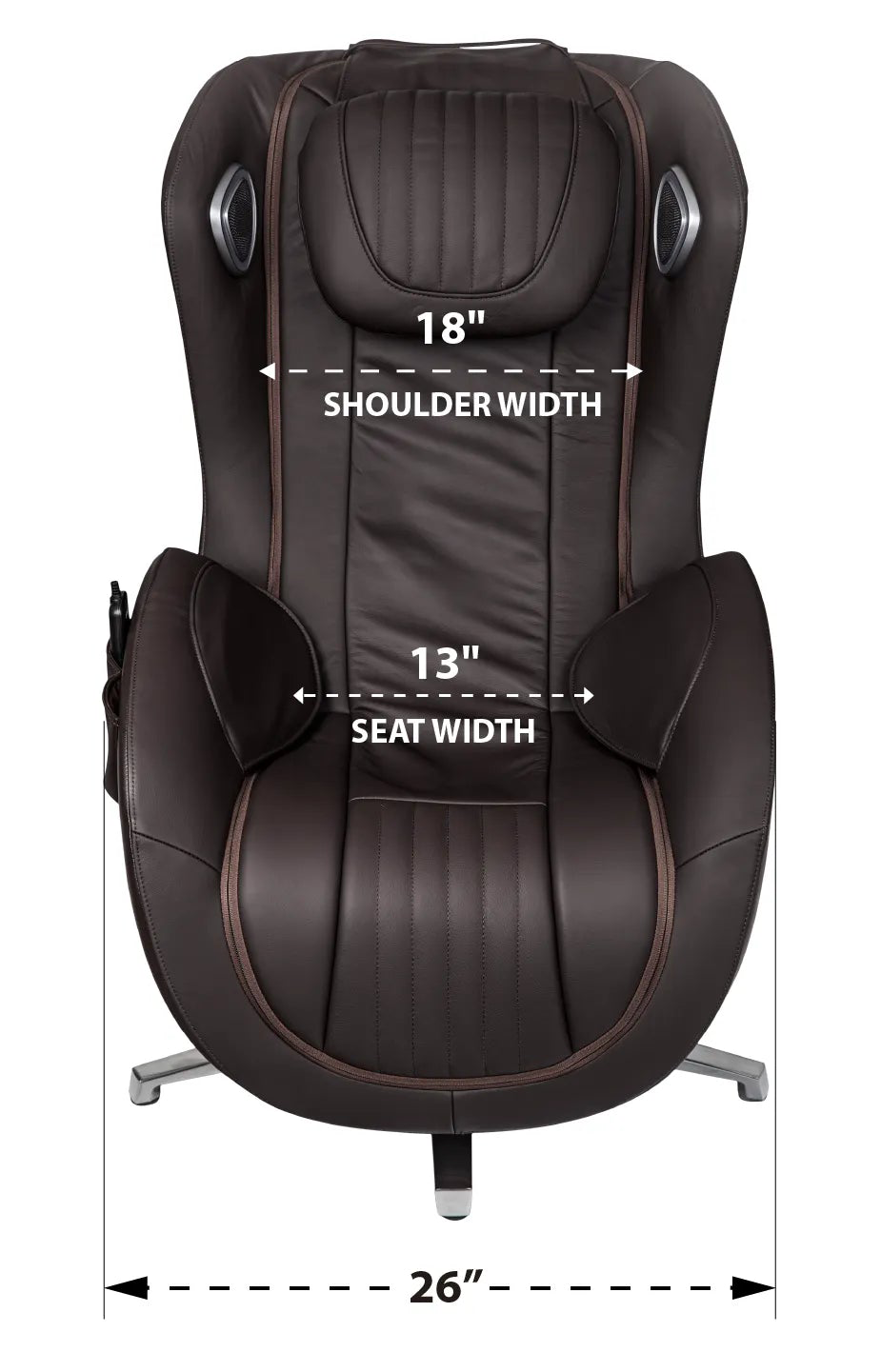 Bliss GL Massage Chair Dimensions