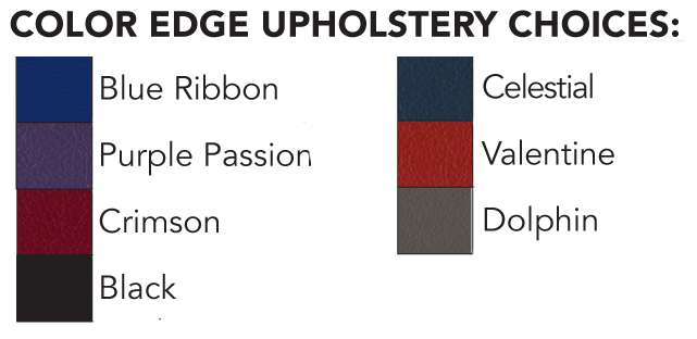 Color Edge Upholstery Choices