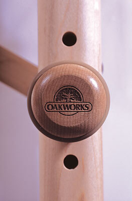 Engraved Wooden Knobs from Oakworks