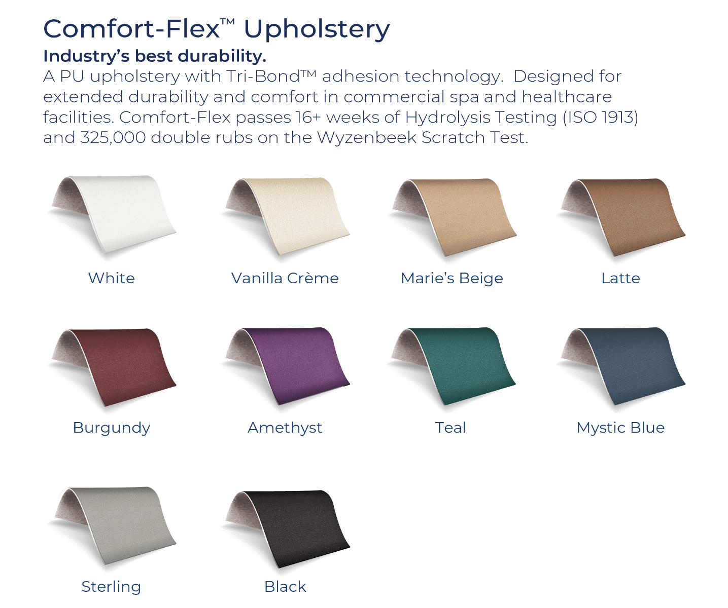 Comfort Flex Upholstery Options