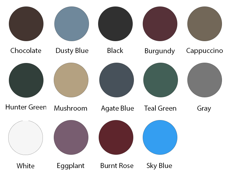 Pisces Soft Touch Upholstery Colors