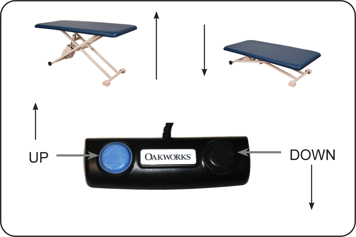 PT Table Foot Control