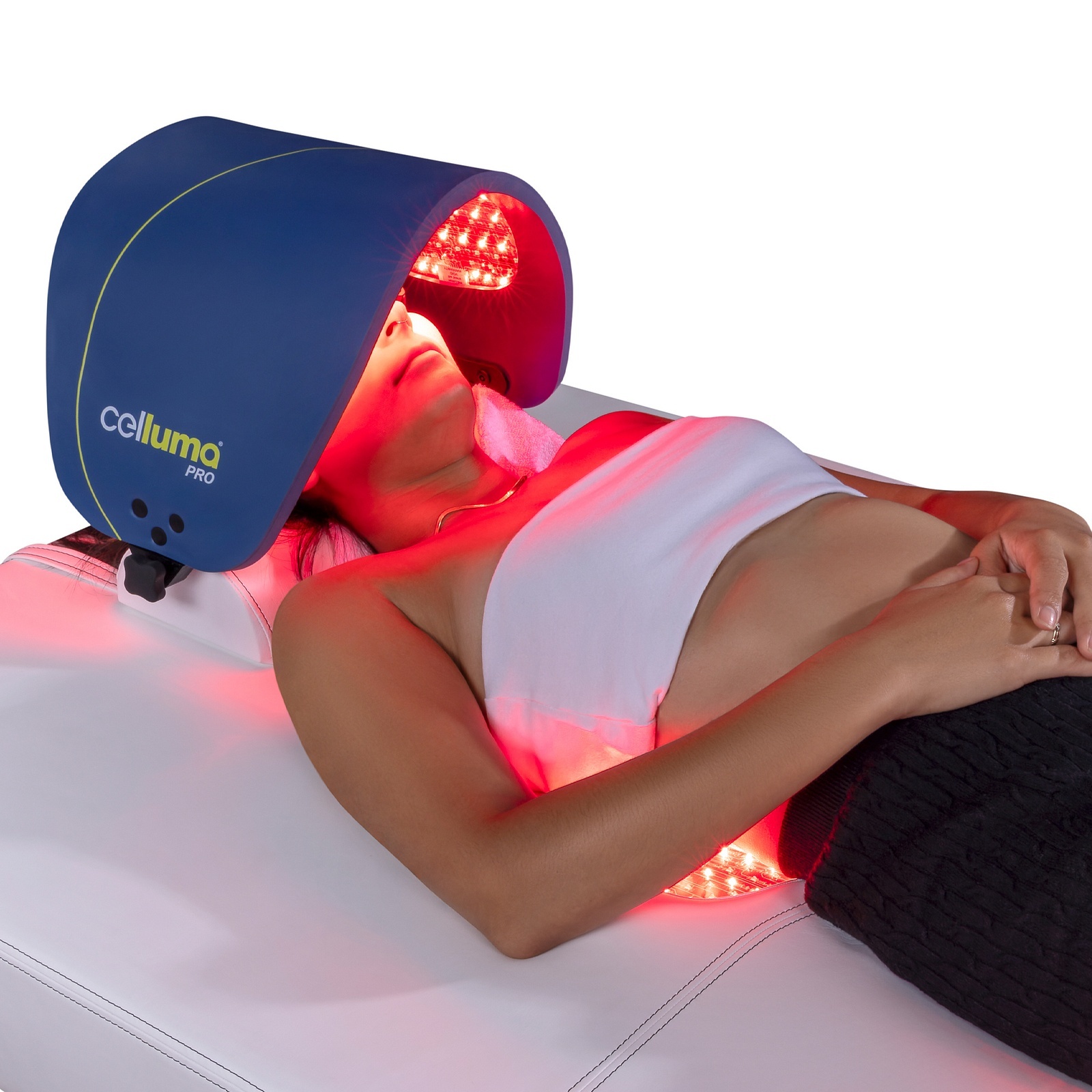 Radiance PT Light Therapy Treatment Table in Use