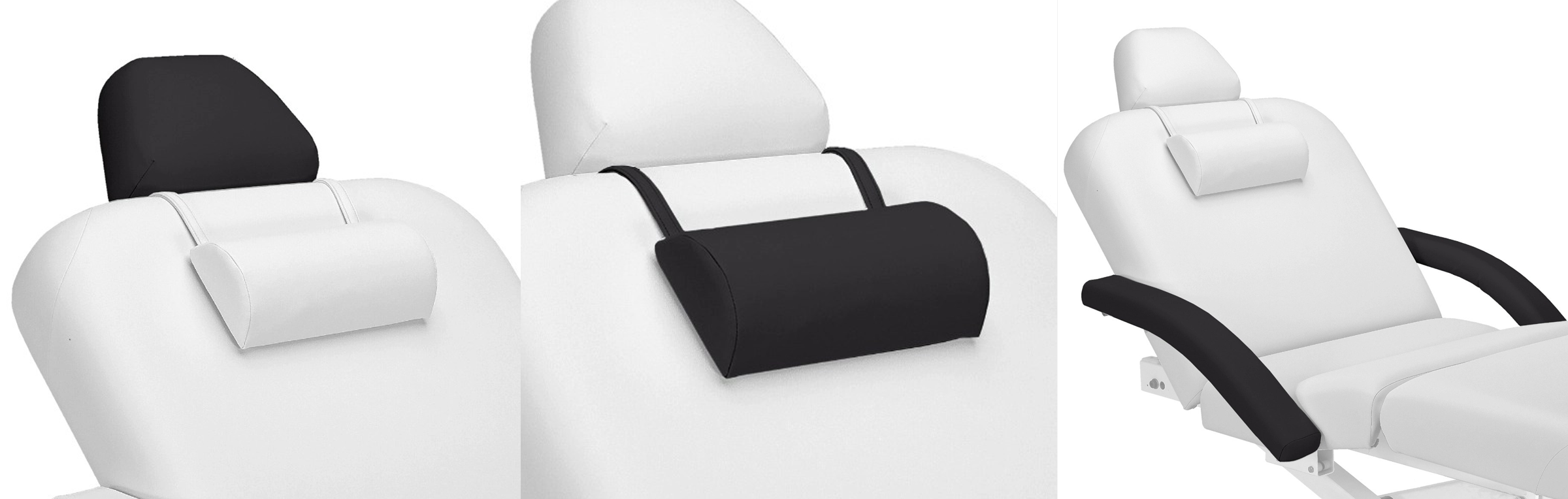 Salon Headrest_Neck Roll_Flex Arms