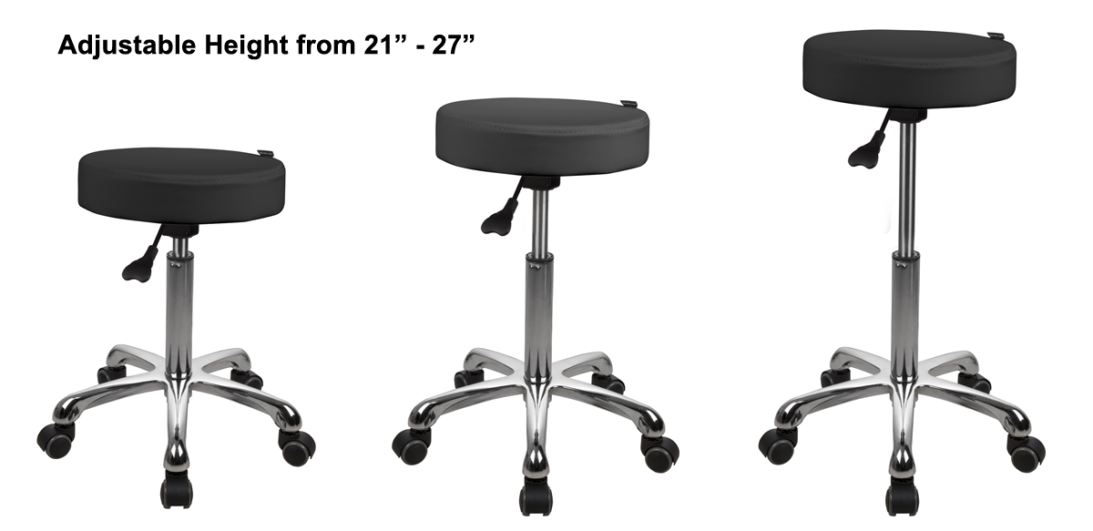 Simple Thechnician Stool Adjustable Height