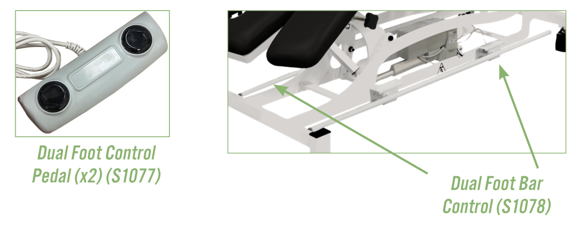 Thera-P Foot Control Options