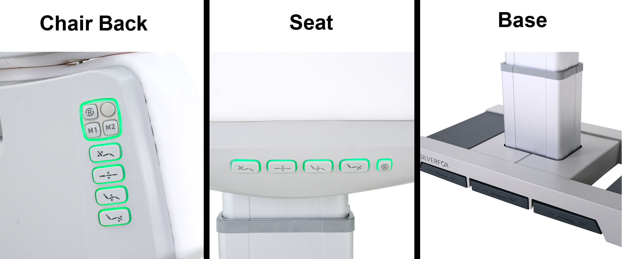 Vista electric chair controls