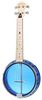 Gold Tone Little Gem (Sapphire): See-Through Banjo-Ukulele