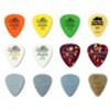 Dunlop PVP112 Acoustic Player's Guitar Pick Variety Pack, 12-Pack