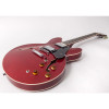 Vintage VSA500 ReIssued Semi Acoustic Guitar  Cherry Red Ex Display