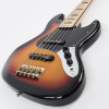 Vintage VJ75 ReIssued Maple Fingerboard Bass Guitar  5-String  Sunburst Ex Display