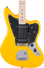 Fender Squier Affinity Jaguar Ltd Ed Electric Guitar Graffiti Yellow