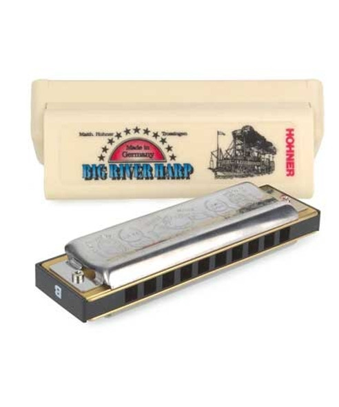 Hohner Big River 10 Hole Diatonic Harmonica Key C Hohner Big River 10 Hole Diatonic Harmonica Key C