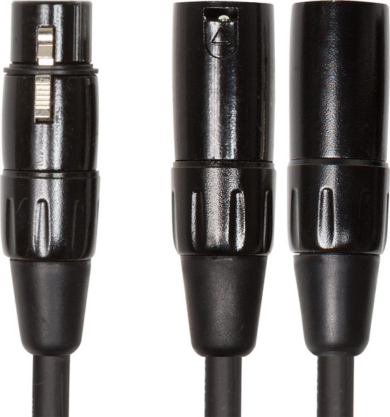 Roland XLR Female To 2 X XLR Male 6" ( RCC-YC-XF2XM )